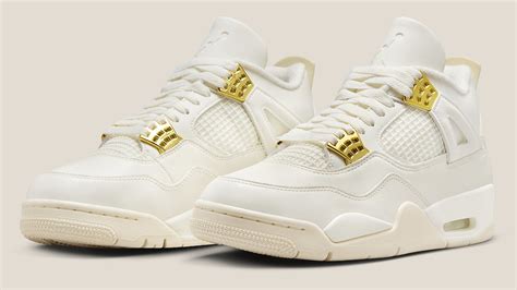 nike air wit goud|nike air jordan 4 dames.